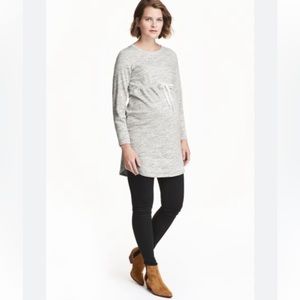 MAMA Sweatshirt Tunic H&M Maternity NWOT